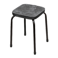 Табурет Nika Фабрик-3 б/об на 4-х опорах (квадратное сидение 320х320) ткань велюр графит ТФ03-В/ГР Табурет Nika Фабрик-3 б/об на 4-х опорах (квадратное сидение 320х320) ткань велюр графит ТФ03-В/ГР