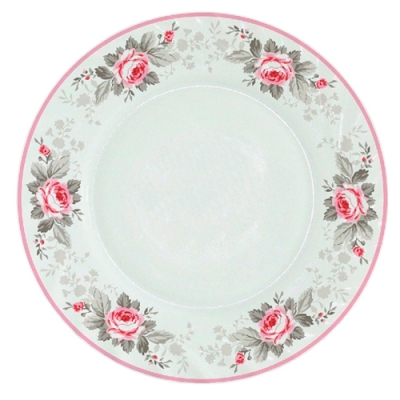 Тарелка обеденная 24,1 см JEWEL Одет 6849 (стеклокерамика) (ПС0046-48)