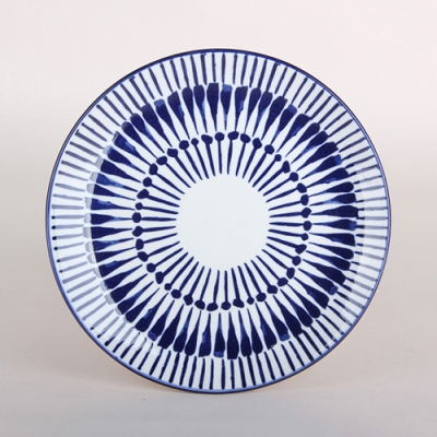 Тарелка обеденная 26.5см, Ethnic style H230720A17-D/P