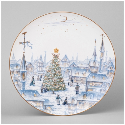 Тарелка обеденная lefard "Снежная королева" 25,5 см 590-630