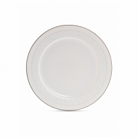 Тарелка обеденная WHITE LACE 25см арт.TDP670