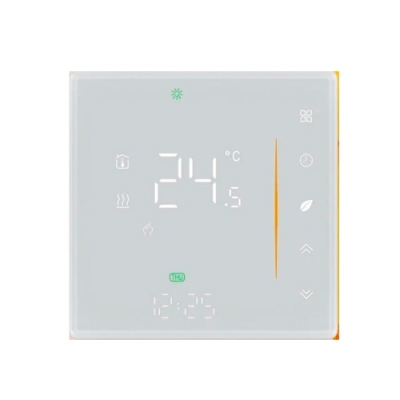 Терморегулятор Warmlife WL-006GBW белый WIFI прогр.сенсорный (до 3,5 кВт) встраиваемый