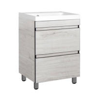 Тумба «Берлин» 60см 2 ящика PLUS напольная PLUS АЛЬБЕРО