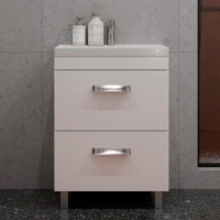 Тумба Vigo Orlando 600-0-2 белый матовый (под умывальник Classica-60)