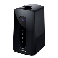 Увлажнитель воздуха PUH 0545D Черный POLARIS CN