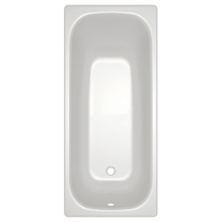 Ванна стальная Tevro форма Тонда T-72302 с опорной подставкой 170х75х40см 2.7мм