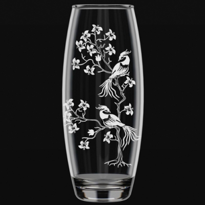 Ваза для цветов арт.966-Г "Райский сад"