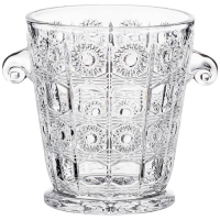 Ведро для льда "Muza crystal" диаметр=14 см. высота=15,5 см. 195-197