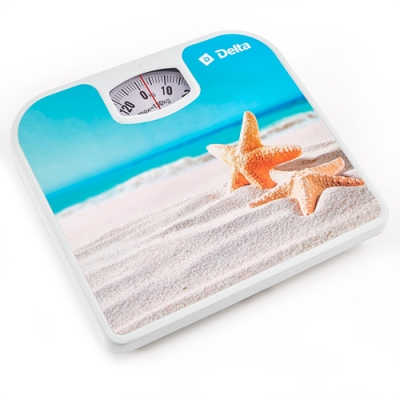 Весы напольные механические Delta D-9406 "Морской бриз", 130 кг, (10)