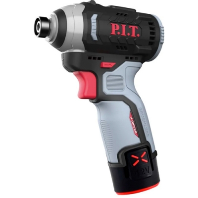 Винтоверт IMPACT аккум. бесщёточный P.I.T. PSD12K-120A/2 (12В, 120Нм, 3ск, HEX 1/4", 2х2Ач, ЗУ,кейс)