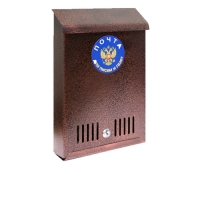 Ящик почтовый ТермМикс с внутренним замком (медь)