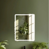 Зеркало Мельбурн 60х80 С LED подсветкой, диммер, ПВХ корпус