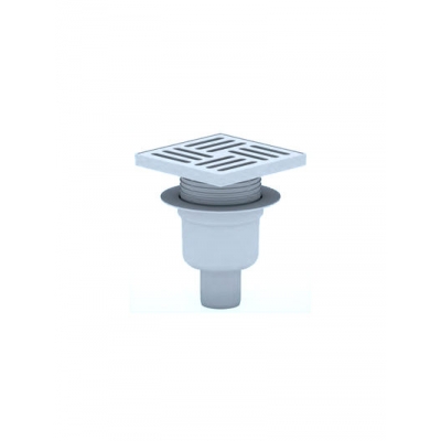 TA5710 Трап 50 вертикальный рег с решеткой из пластика 15*15 TA5710 Трап 50 вертикальный рег с решеткой из пластика 15*15