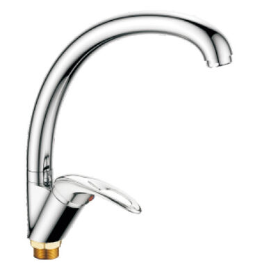 4115-2HB Смеситель Кухня HAIBA шар. d-35 МАКСИ с гайкой хром 4115-2HB Смеситель Кухня HAIBA шар. d-35 МАКСИ с гайкой хром