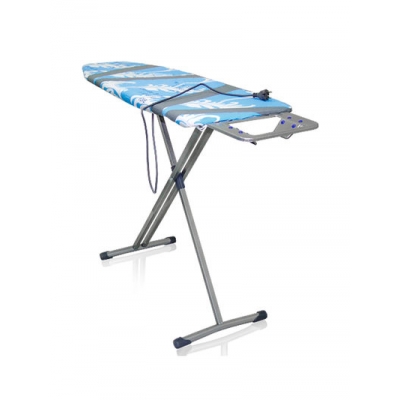 Гладильная доска "НИКА 10 "р-р 122х40см (Металлокаркас, евророз, выдвижная подст. под утюг) Арт Н10