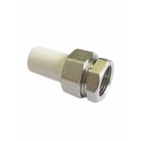 Ниппельное соединение 25х3/4 гайка PP-R Rosturplast