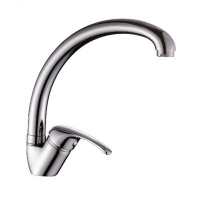 Смеситель Кухня шар d35 боковой, хром ROSSINKA A35-25