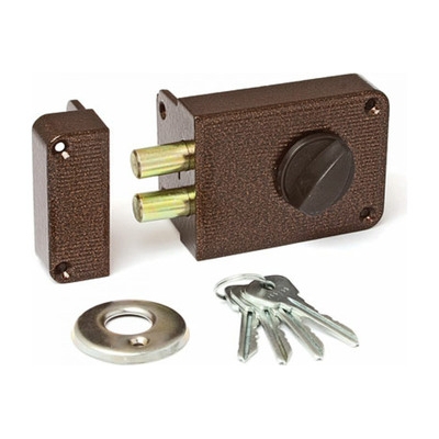 Замок накладной ЗН1-3 медь (Зенит)