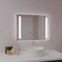 Зеркало с LED подсветкой "АРЕНА" ПРЕМИУМ 600х800мм