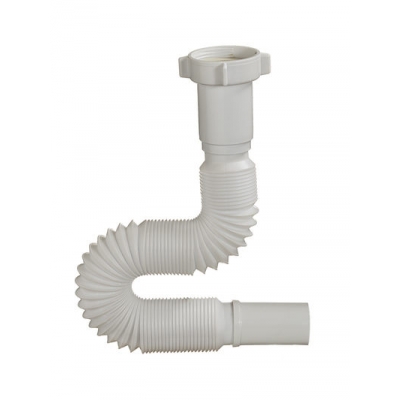 АС-1017 Гибкая труба (гофра) с гайкой ОРИО 1 1/2" х 32 длина 750 мм