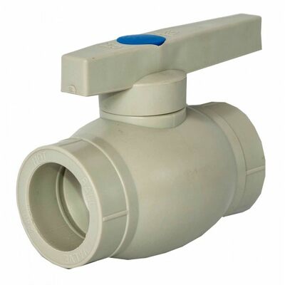 Кран шар. 32 PP-R Rosturplast ПОЛНОПРОХОДНОЙ СЕРЫЙ Кран шар. 32 PP-R Rosturplast ПОЛНОПРОХОДНОЙ СЕРЫЙ