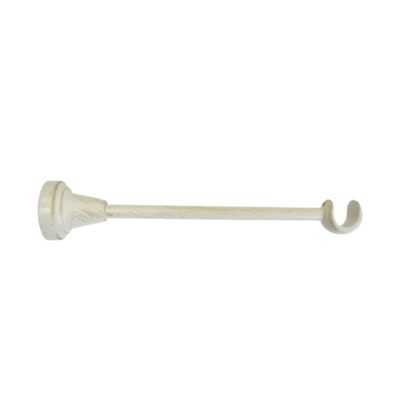 Кронштейн одинарный открытый D19 белое золото (В001-19)