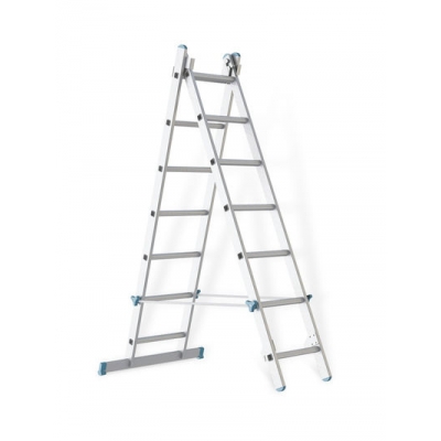 Лестница индустриального типа 2*14 (h max = 6,79 м)