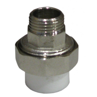 Муфта комб. РАЗЪЁМНАЯ, штуцер 20х1/2" PP-R Rosturplast (20)