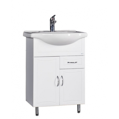 Подстолье "Стиль-55" (белый) 1 ящик 2 двери под умыв. "Элегия" 550х800х346 Подстолье "Стиль-55" (белый) 1 ящик 2 двери под умыв. "Элегия" 550х800х346