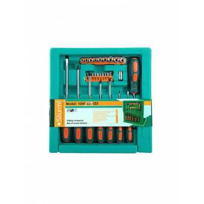1040-02-SS5 Набор отверток 27 ПРЕДМЕТОВ КЕЙС-ДИСПЛЕЙ Sturm!