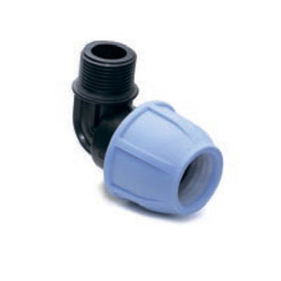 Колено 50х1" штуцер ПЭ РОСТУРПЛАСТ