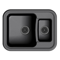 Мойка EWIGSTEIN Antik 60К 1,5 чаши 660х510 мм (антрацит)