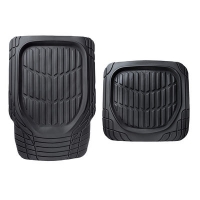 Набор ковров с высоким бортом 4шт, термопласт, универсальные, черные Track NEW GALAXY (70*50, 48*50см) 768-353