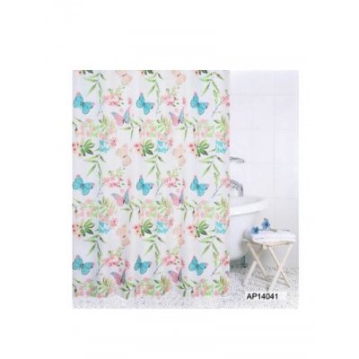 Штора для ванн BATH 180х200 Flying Garden (мульти) ch 14041 (46)