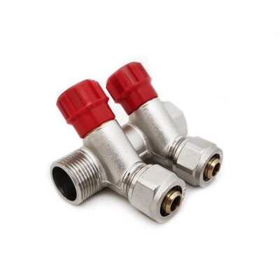 Коллектор 1" 2 ВЕНТИЛЯ*16