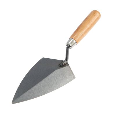 Кельма штукатура ТУНДРА, усиленная, деревянная рукоятка, 200 мм 7534438 Кельма штукатура ТУНДРА, усиленная, деревянная рукоятка, 200 мм 7534438