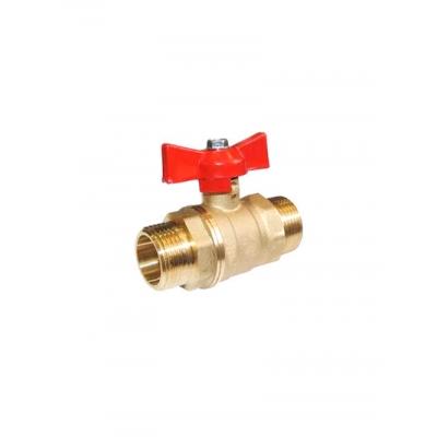 Кран вода лат. 11Б27п7 ДУ-15 1/2 ш/ш баб. Цветлит