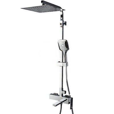 G2418-1 Душевая система GAPPO (излив-переключатель на лейку и верхний душ) хром