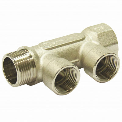 Коллектор 2 вых. (внутренняя резьба) 3/4"х1/2" СТМ C2MF3412
