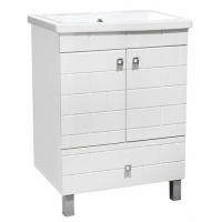 Подстолье "Стоун-60" (Капучино) 2 двери 1 нижн.ящик под умыв. "Como- 60" 600х780х430