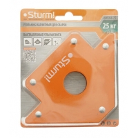 6002-4-25 Угольник магнитный для сварки вес до 25 кг Sturm!