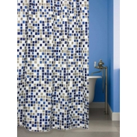 Штора для ванн BATH MOSAIC WORLD brown 180х180 (ch-21290) (167) Штора для ванн BATH MOSAIC WORLD brown 180х180 (ch-21290) (167)