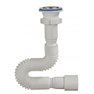 А-3017 Гибкая труба с выпуском (гофросифон) ОРИО 1 1/2" - 40/50 длинна 950 мм