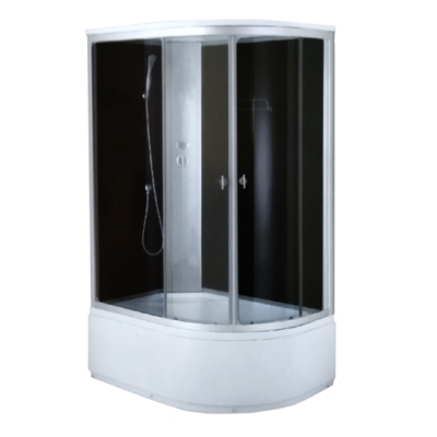 Душ. кабина СТК (рег.№468190) AQUA-0109G L120*80*215 выс.под.,зад.ст.чер.без г/м,стек.тон.пр,хр 4 к. Душ. кабина СТК (рег.№468190) AQUA-0109G L120*80*215 выс.под.,зад.ст.чер.без г/м,стек.тон.пр,хр 4 к.