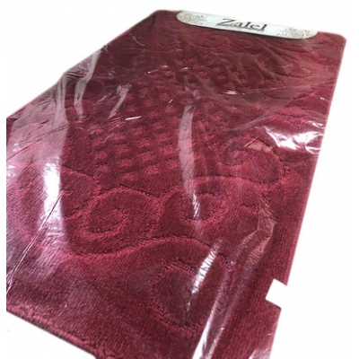 Коврик д/ванны 3 предм. ZALEL 60*100 красный Турция Коврик д/ванны 3 предм. ZALEL 60*100 красный Турция