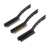 Набор щеток металлических ручных ТУНДРА, пластиковые рукоятки, большие, 3 шт. 1032388 Набор щеток металлических ручных ТУНДРА, пластиковые рукоятки, большие, 3 шт. 1032388