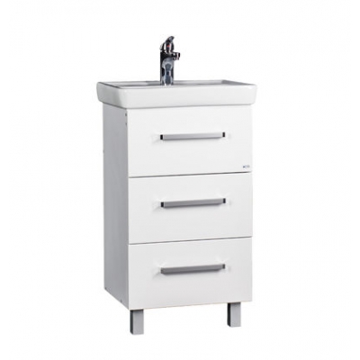 Подстолье "Евро-50 " (белый) 3 ящика под умыв "Дрея мини СК 50/"Мини 50"" 460*800*376 Подстолье "Евро-50 " (белый) 3 ящика под умыв "Дрея мини СК 50/"Мини 50"" 460*800*376