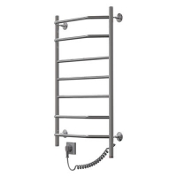 Полотенцесушитель электрический Евростиль-Э 40-80 60вт (К-кнопка, Слева) 12189