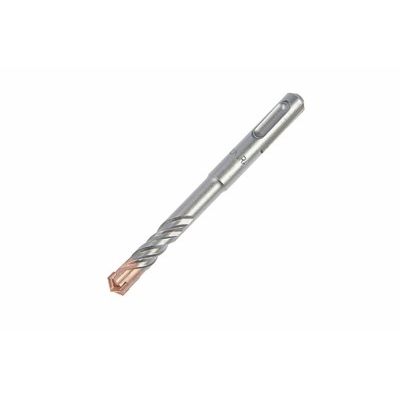 Бур по бетону ТУНДРА, крестовый наконечник, двойная спираль, SDS-plus, 6 х 110 мм 2771610