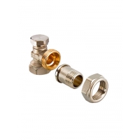 Клапан VALTEC настроечный, для радиатора, угл. 1/2" (VT.019.N.04)